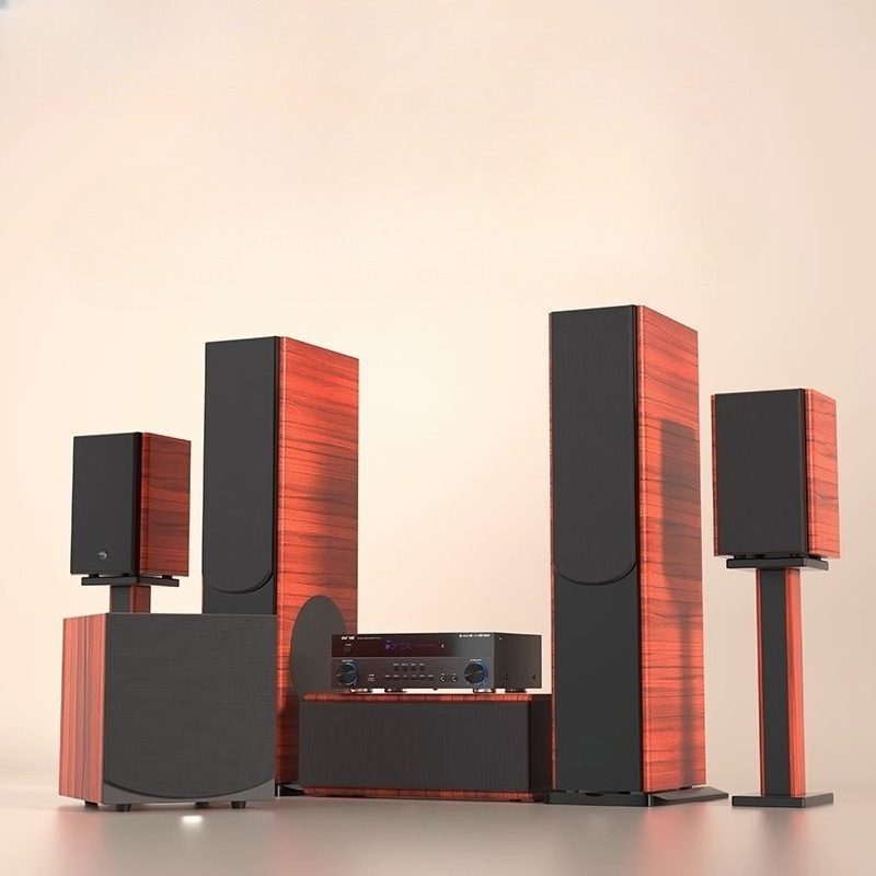 Home Theater Speaker - Conjunto de áudio 5.1 Home theater