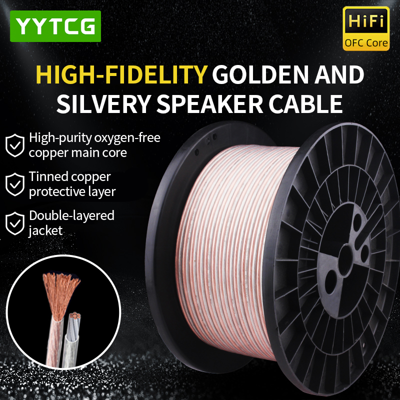 Home Cinema Furniture - YYTCG DIY Cabo de áudio HIFI