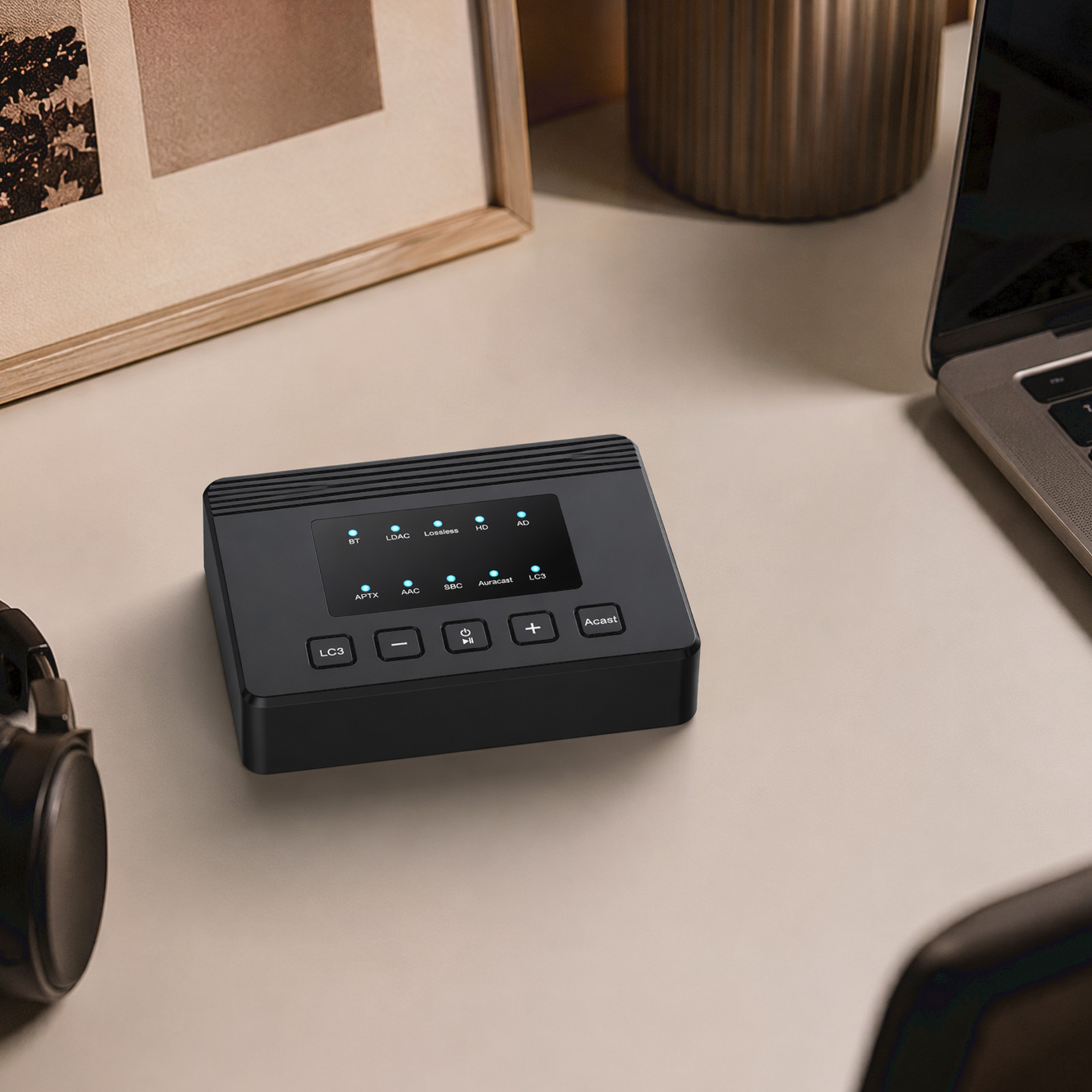 Home Theater Speaker - Receptor de Áudio HD LDAC AptX-HD/AD/LL