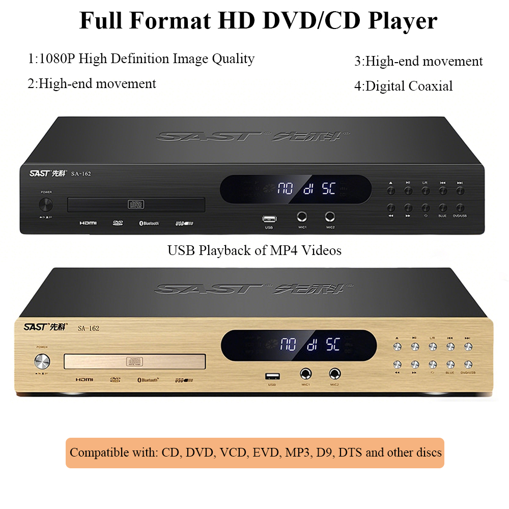 Home Cinema Dvd - Reprodutor de DVD/CD em Formato Completo