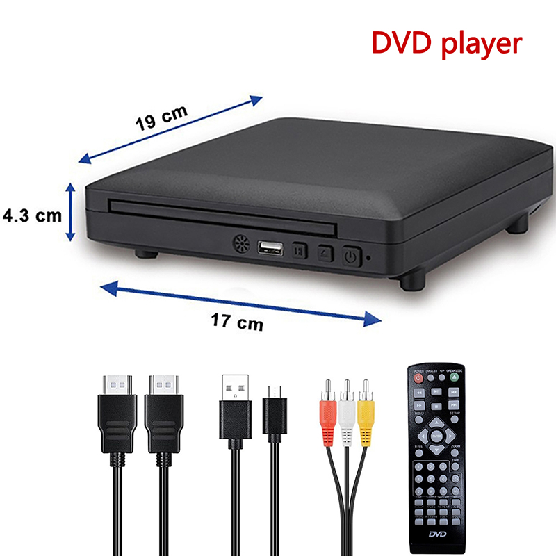 Home Cinema Dvd - Mini DVD Player 1080P Full HD