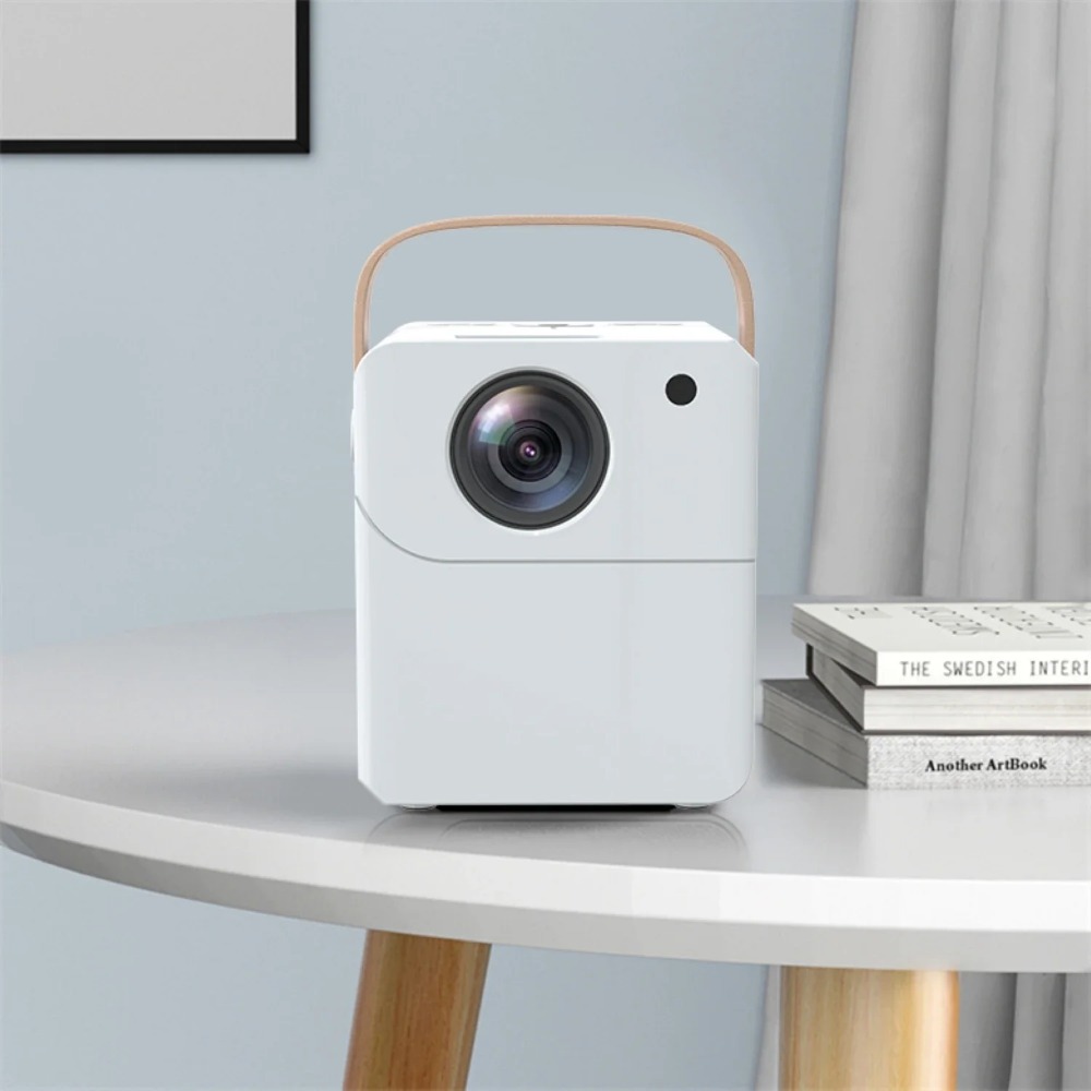 Home Theater Speaker - Portátil inteligente 4k projetor mini home