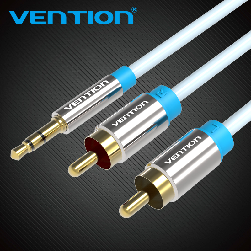 Home Cinema Furniture - Vention cabo rca 3.5 para 2rca