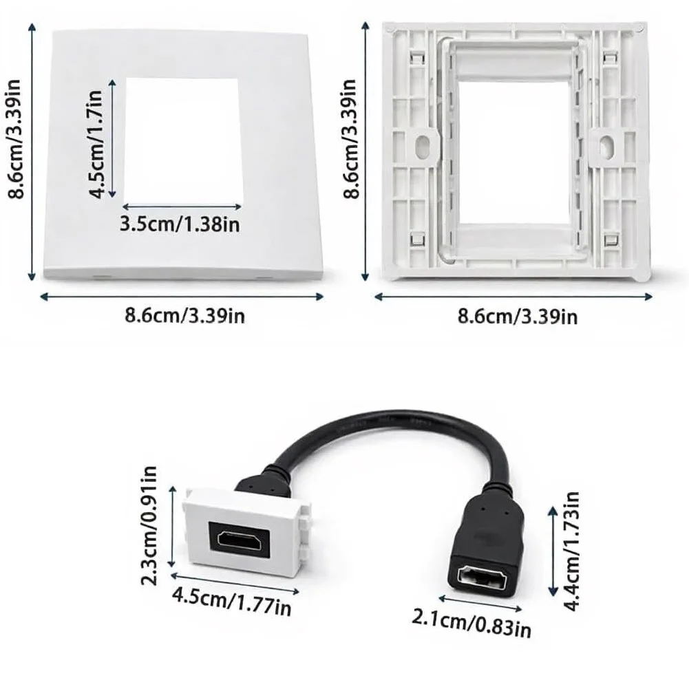 Tomada de Parede Dupla com Cab - Home Cinema Setup avaliação e preço