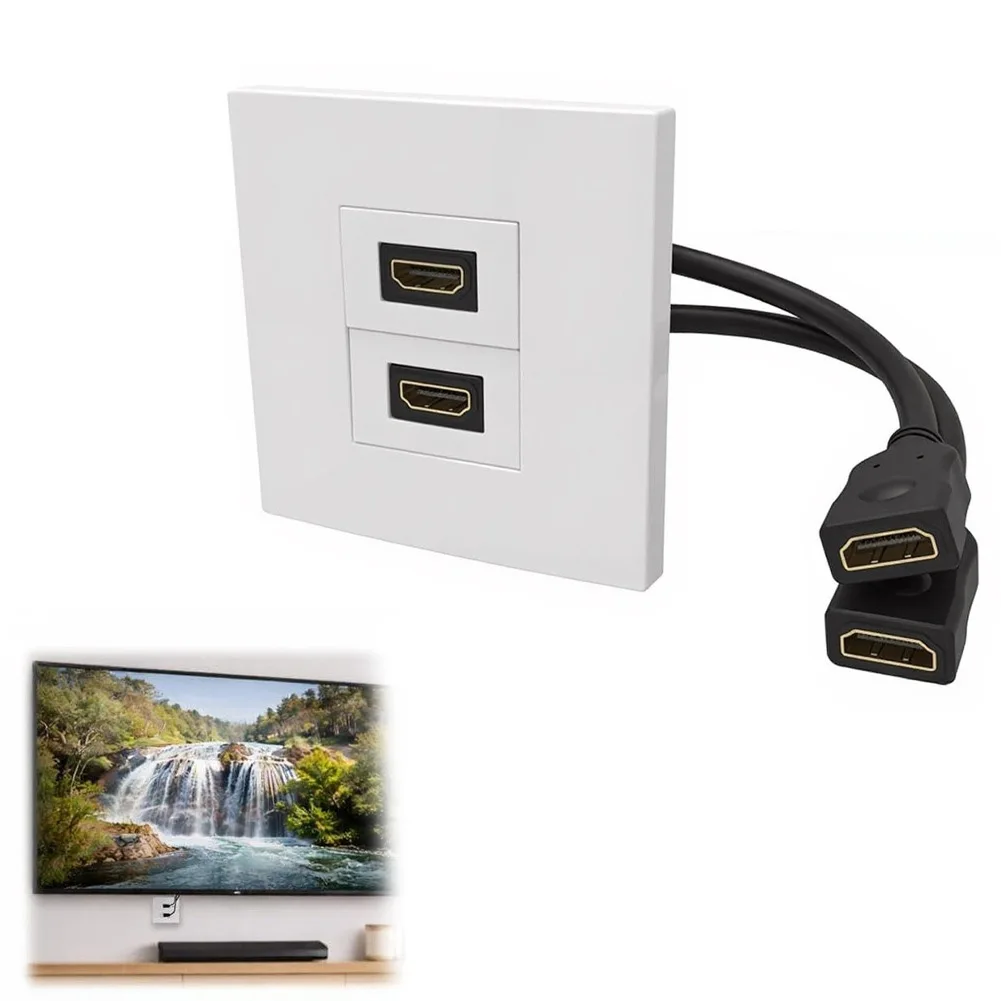 Tomada de Parede Dupla com Cab - Home Cinema Setup avaliação e preço