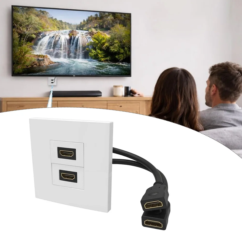 Tomada de Parede Dupla com Cab - Home Cinema Setup avaliação e preço
