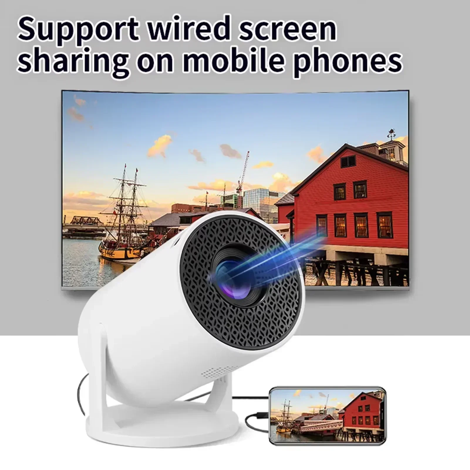 Novo Projetor Inteligente Mini - Home Cinema Setup avaliação e preço