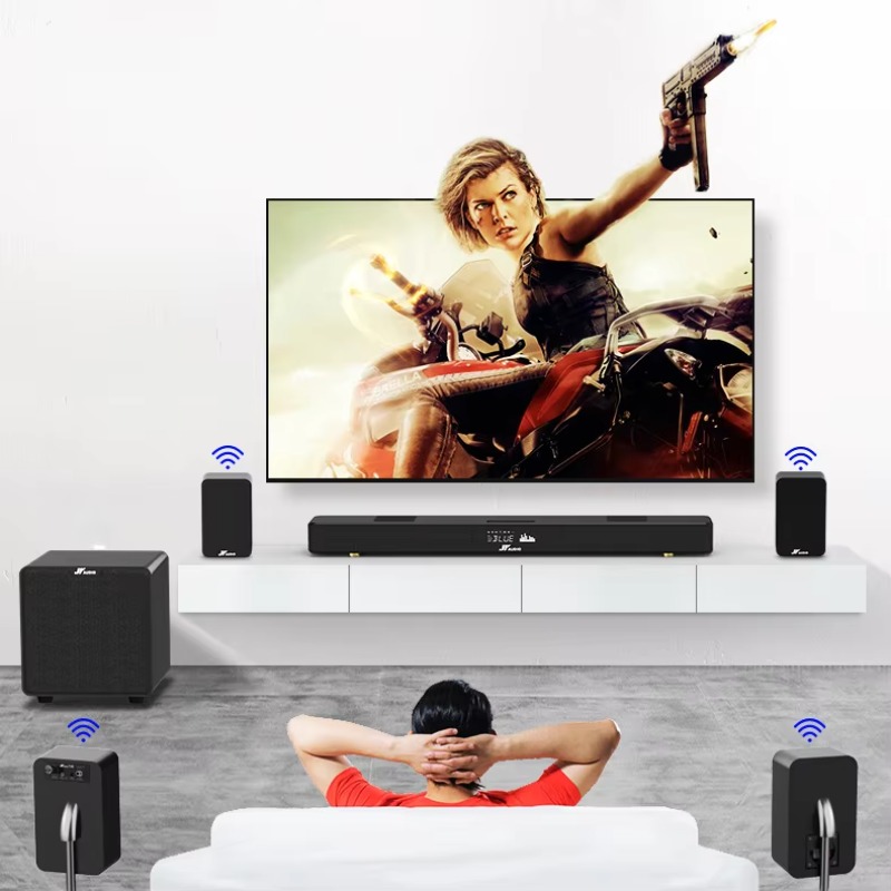 Sistema de Home Theater 7.1 co - Home Theater Speaker avaliação e preço