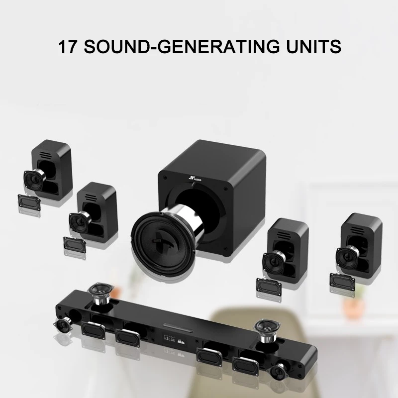 Sistema de Home Theater 7.1 co - Home Theater Speaker avaliação e preço