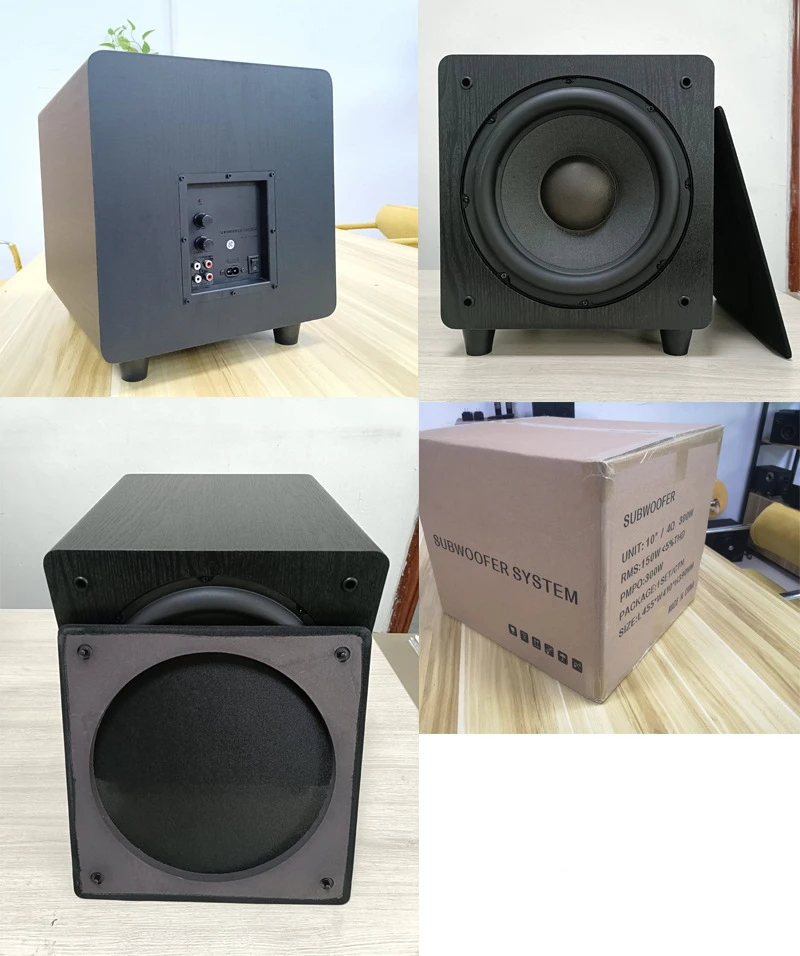10 Polegada subwoofer ativo al - Home Cinema Dvd avaliação e preço