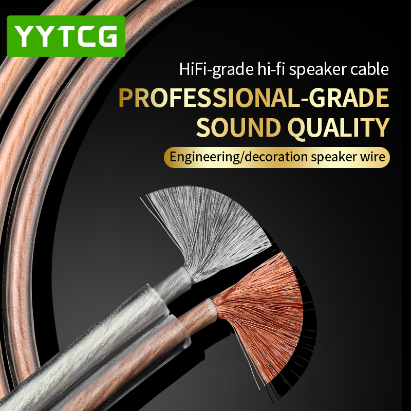 YYTCG DIY Cabo de áudio HIFI s - Home Cinema Furniture avaliação e preço