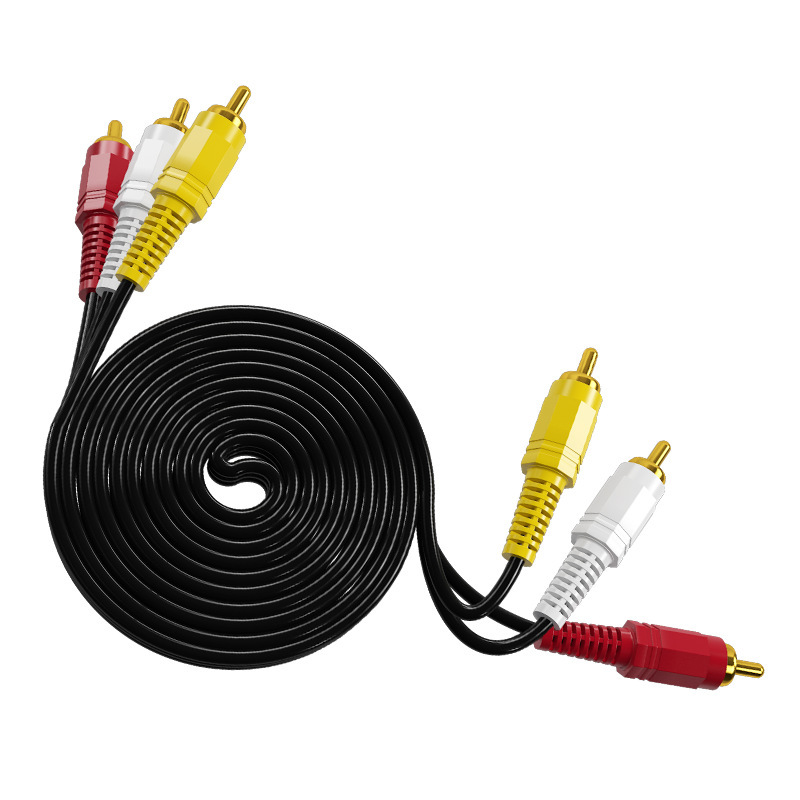 Cabo AV Composto 3RCA para 3RC - Home Cinema Dvd avaliação e preço