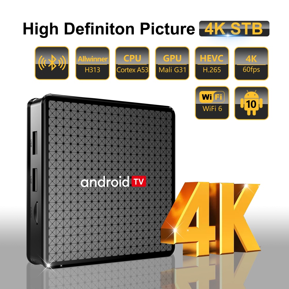 Wudung X5 TV Box AndroidTV All - Home Cinema Setup avaliação e preço
