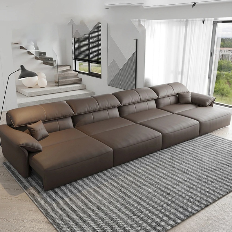 Sofá elétrico conversível para - Home Cinema Furniture avaliação e preço