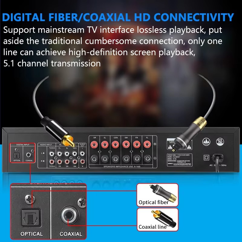 Amplificador de Potência Hi-Fi - Home Theater Speaker avaliação e preço