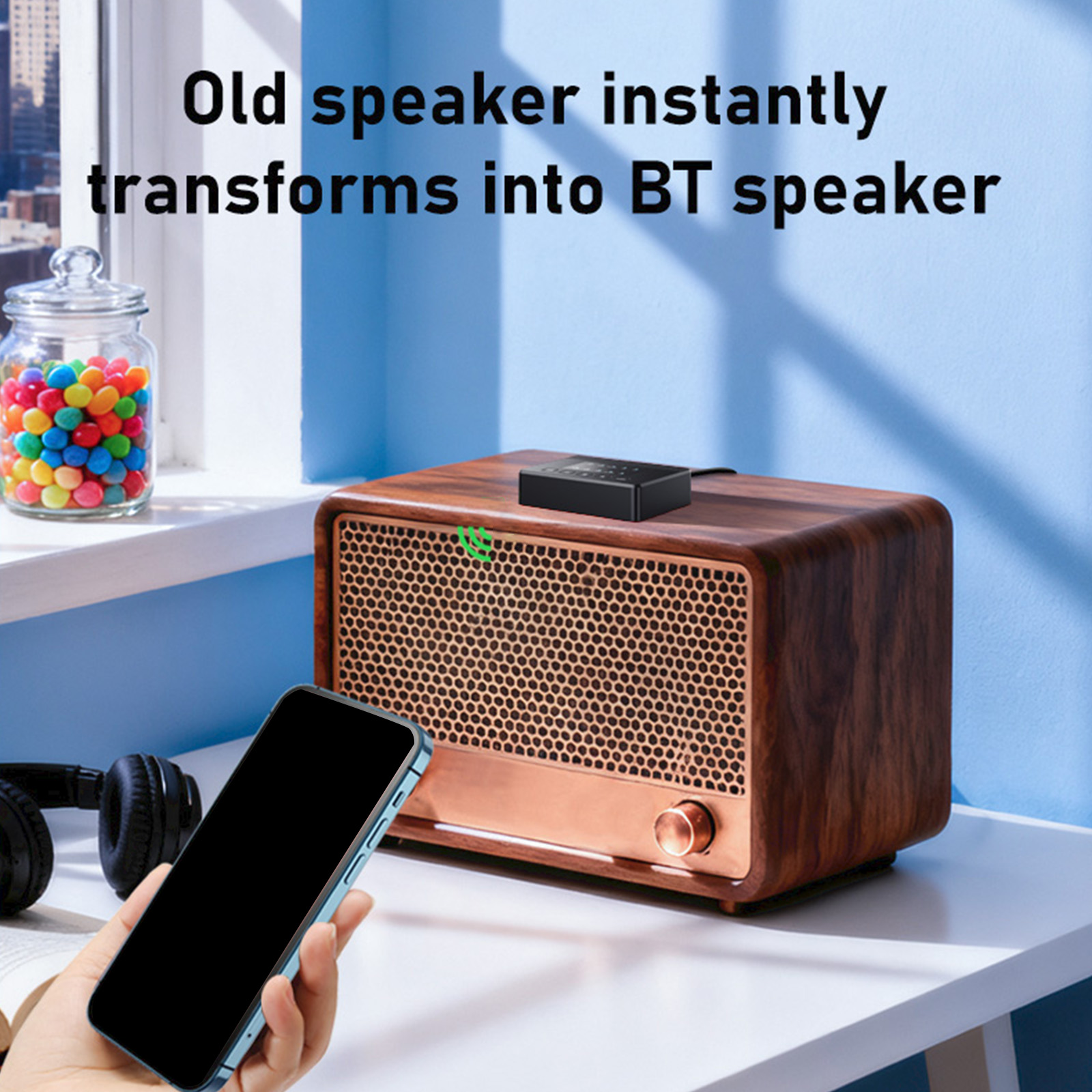 Receptor de Áudio HD LDAC AptX - Home Theater Speaker avaliação e preço