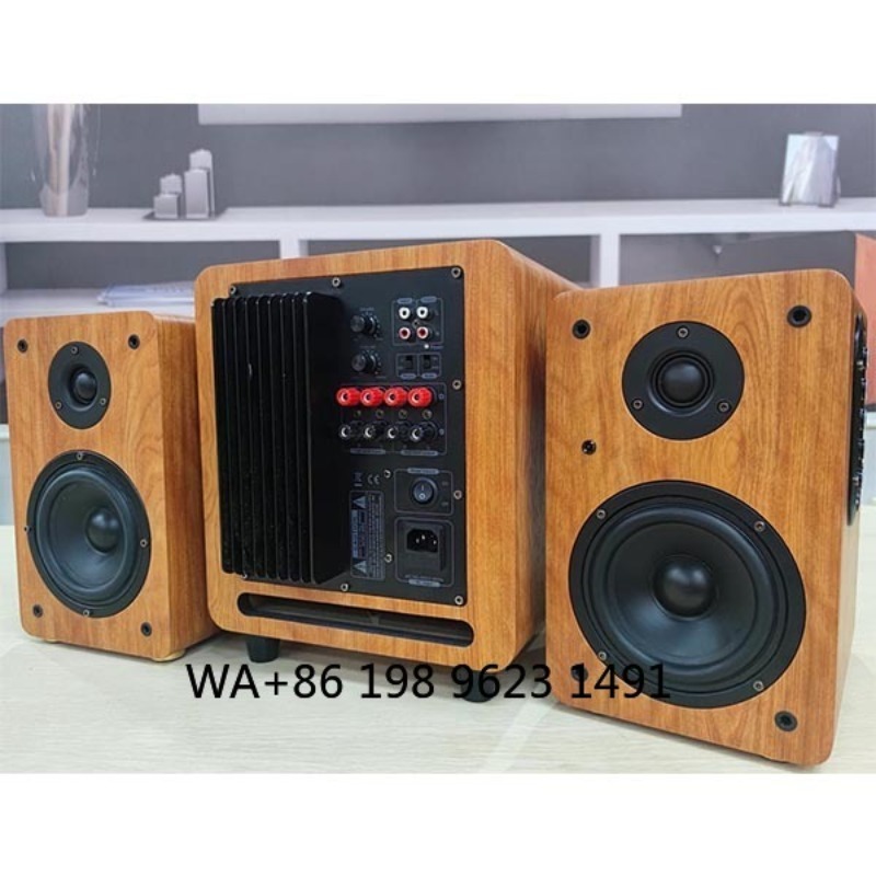 Subwoofer Ativo de Madeira 8 P - Home Theater Speaker avaliação e preço