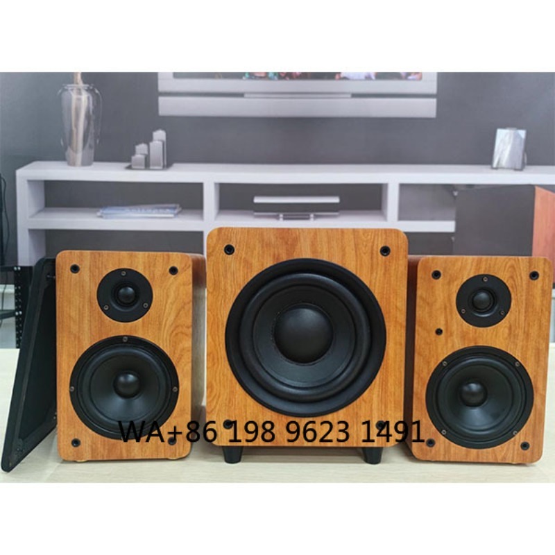 Subwoofer Ativo de Madeira 8 P - Home Theater Speaker avaliação e preço