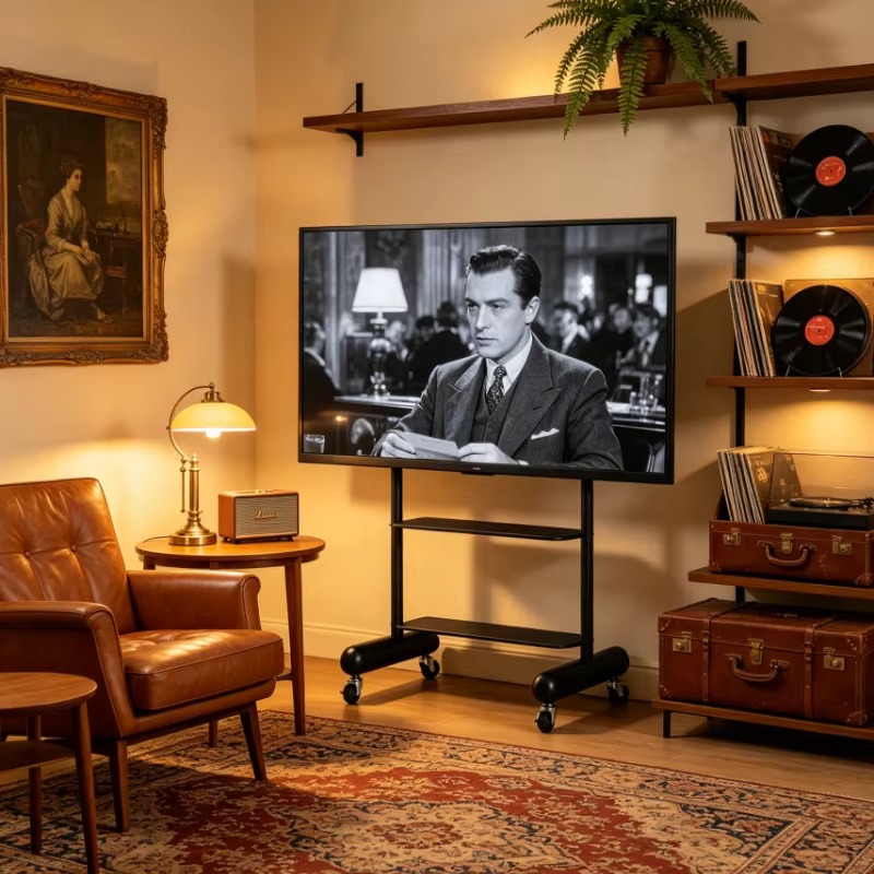 Suporte de TV Móvel para Apart - Home Cinema In Small Room avaliação e preço
