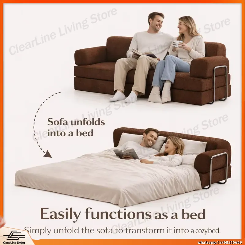 Sofá-Cama de Tecido 2 Lugares  - Home Cinema In Small Room avaliação e preço