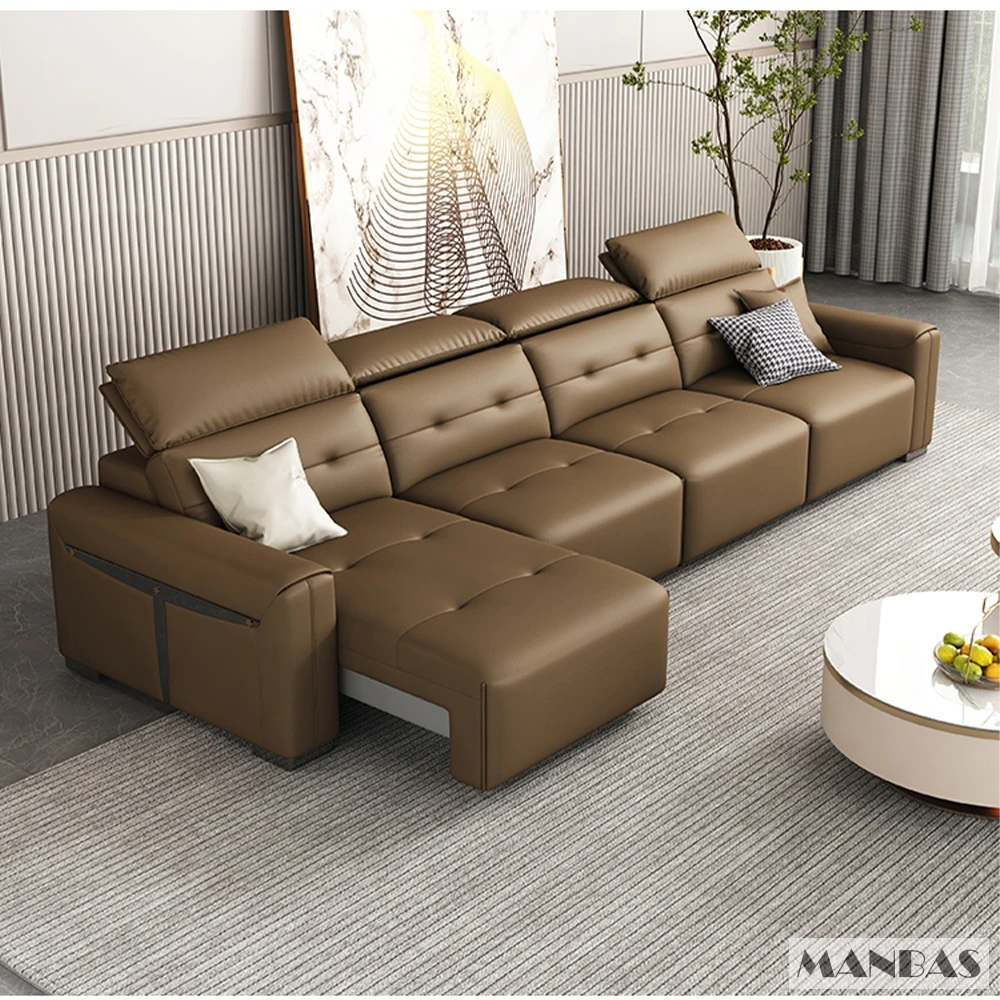 Sofá-cama conversível elétrico - Home Cinema Furniture avaliação e preço