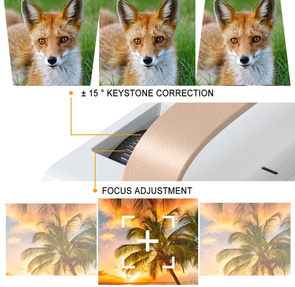 Portátil inteligente 4k projet - Home Theater Speaker avaliação e preço