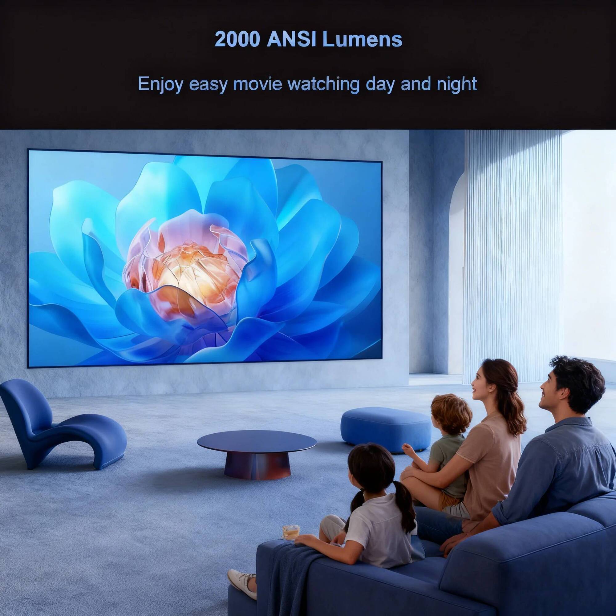 Projetor Portátil Flixtone E90 - Home Cinema Setup avaliação e preço